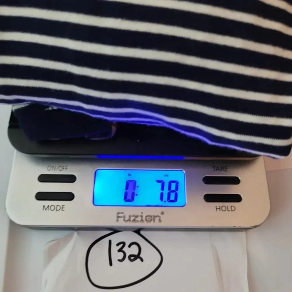 Lauren Ralph Lauren Women's Tees Long Sleeves XL Blue Cotton Striped Equestrian - Picture 10 of 10